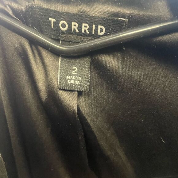 Torrid Long Coat - Picture 3 of 5
